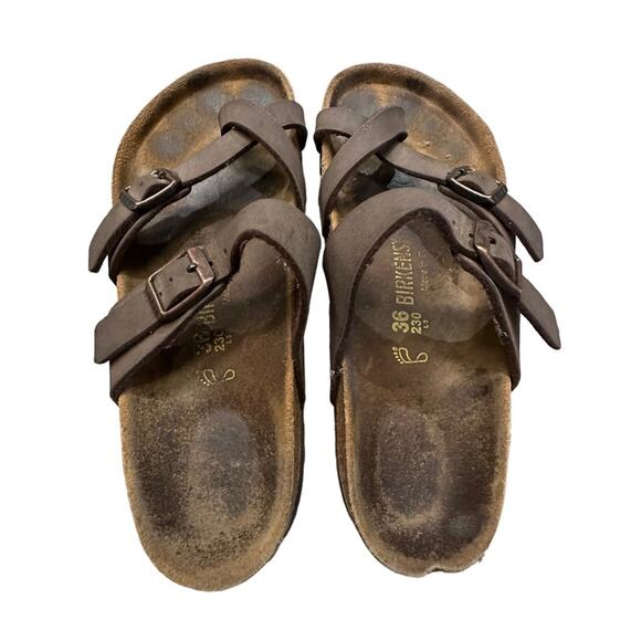 Birkenstock Mayari Taupe Sandals in a Women's Size 36 (5/5.5) - Picture 3 of 8